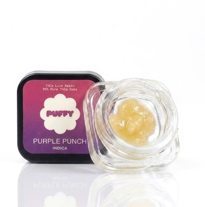 Puffy THCa Live Resin 2.5g / PURPLE PUNCH - INDICA